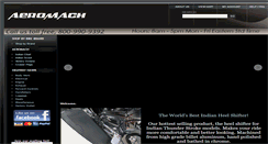 Desktop Screenshot of aeromachmfg.com